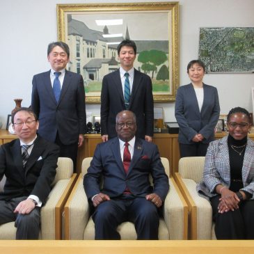 A Visit by Malawi Ambassador Kwacha Chisiza